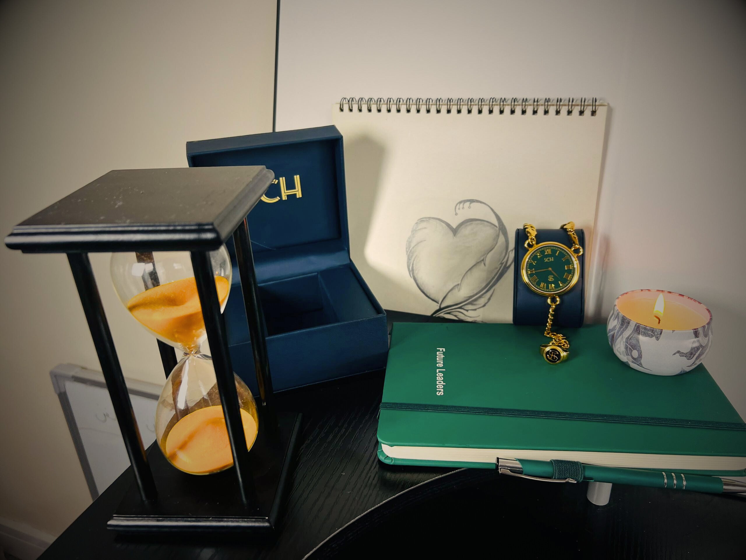 SCH Emerald Gold — Swiss Quartz Luxury Timepiece